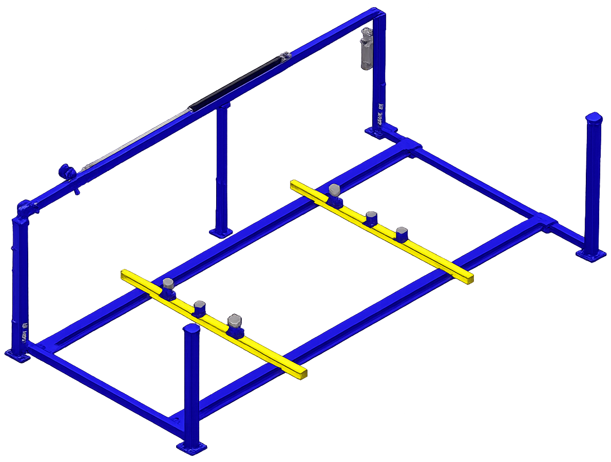 TSL9SL Four Post Side Load Dismantling Lift